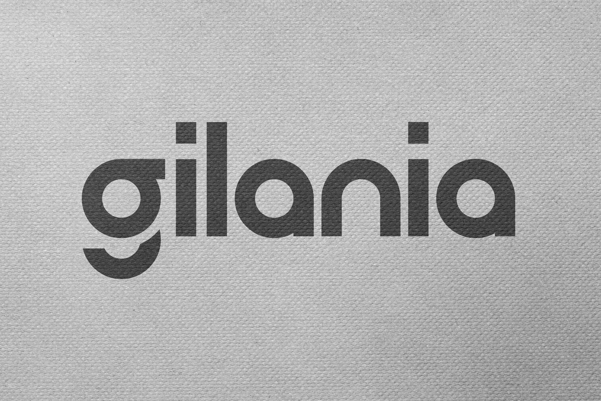 Gilania - logo restyling