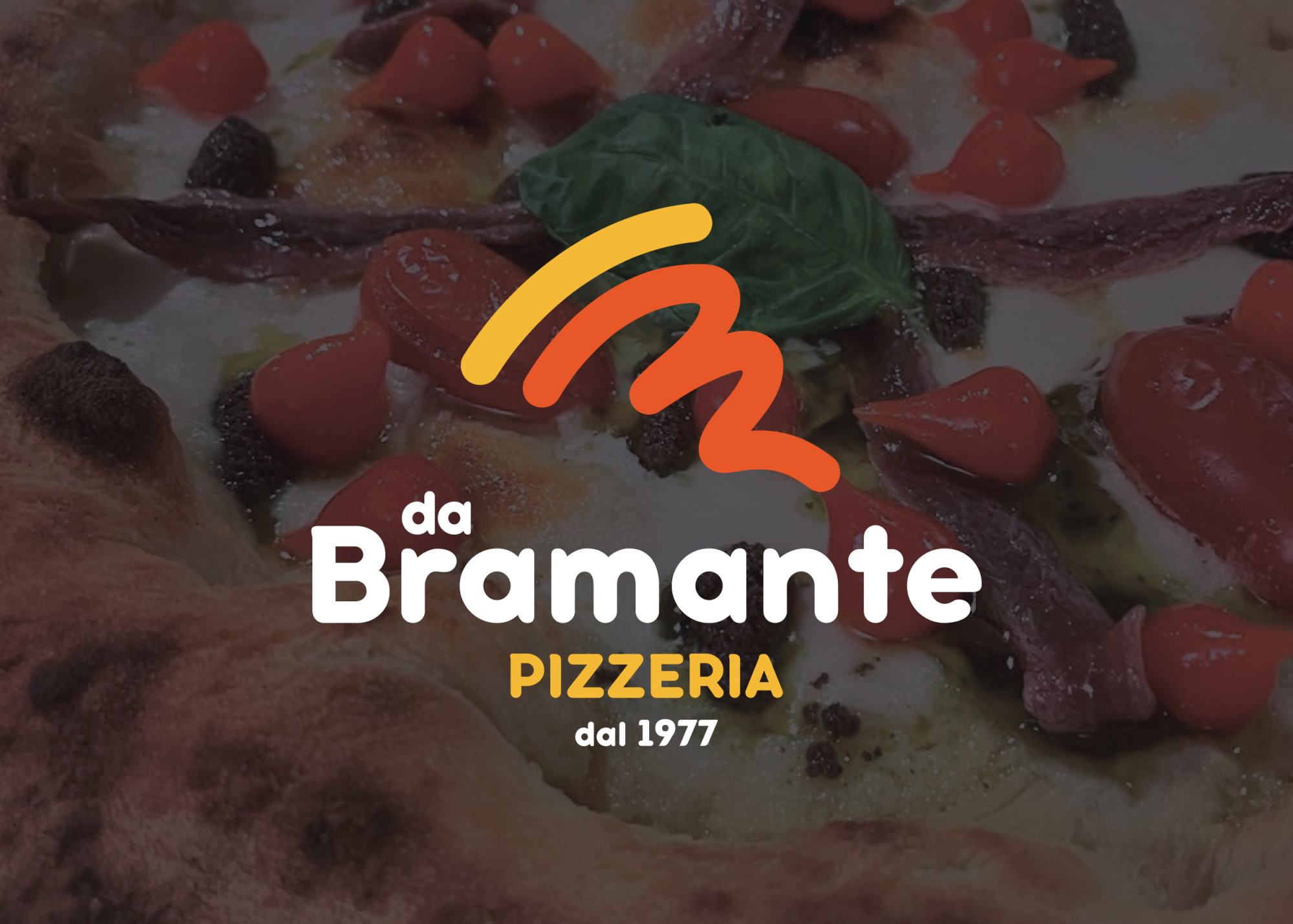 Da Bramante Pizzeria - restyling logo