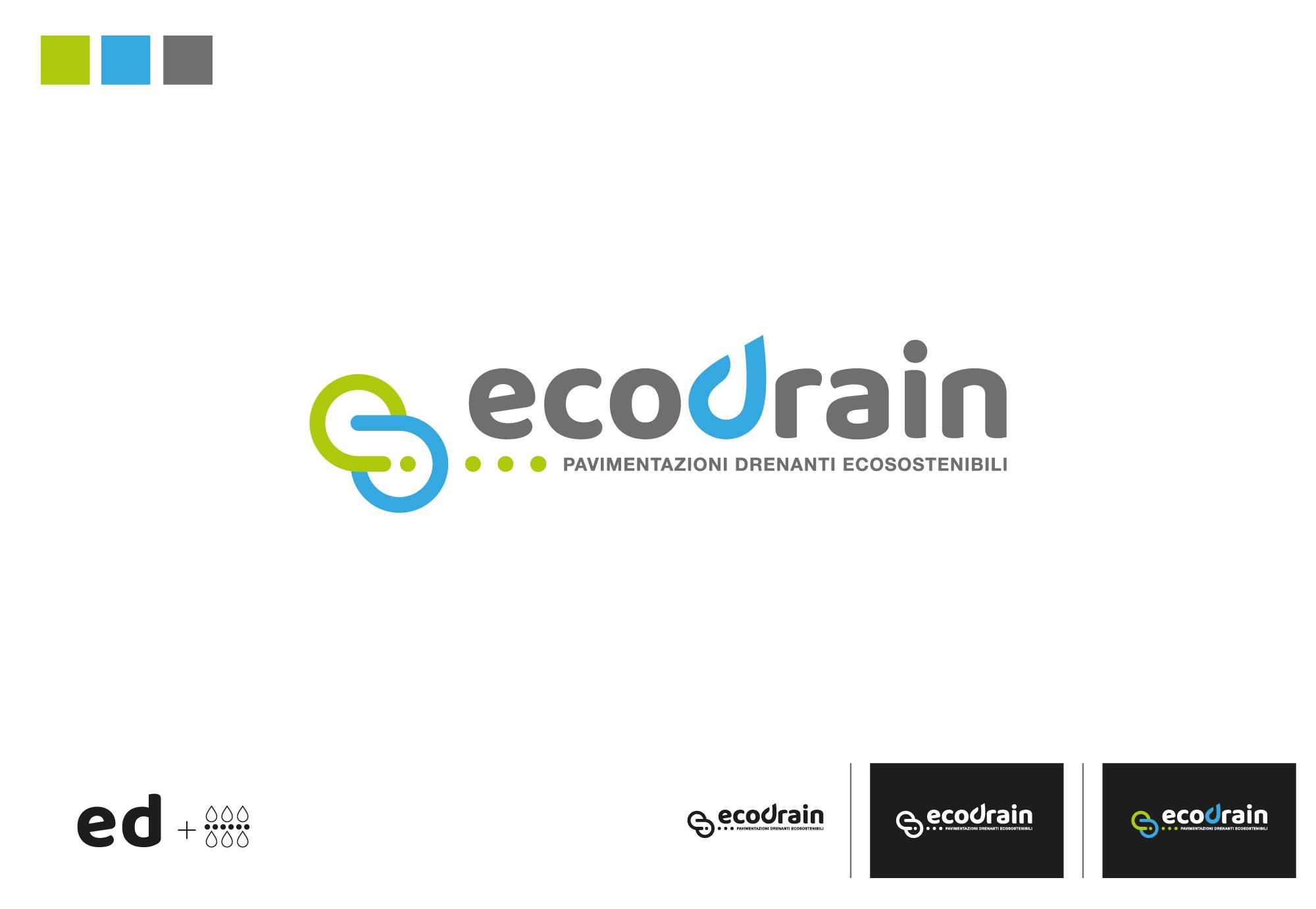 Ecodrain - logo restyling