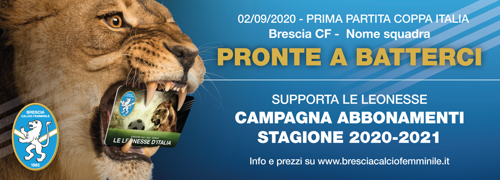 Brescia Calcio Femminile - Graphics