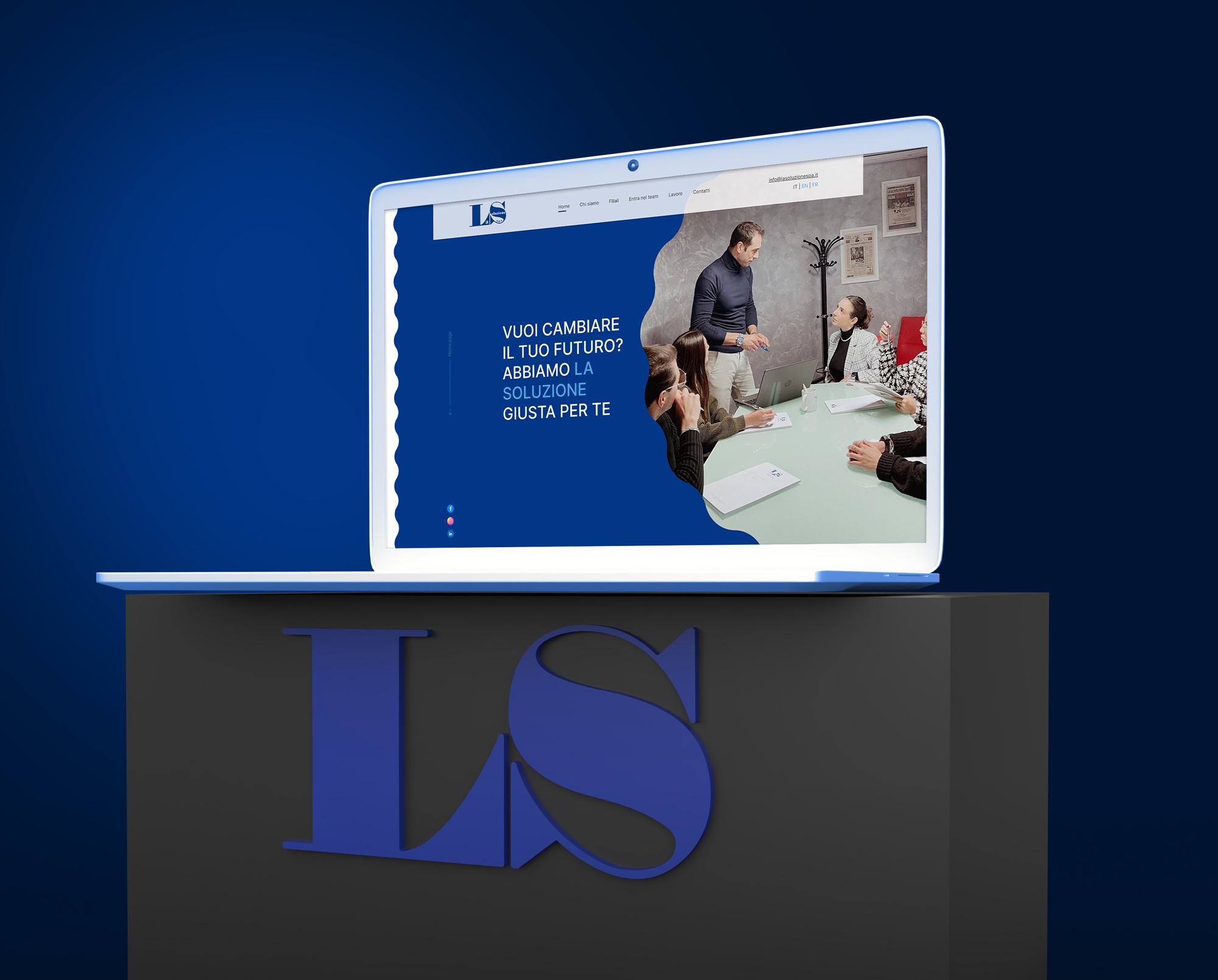 La Soluzione SpA - sito web