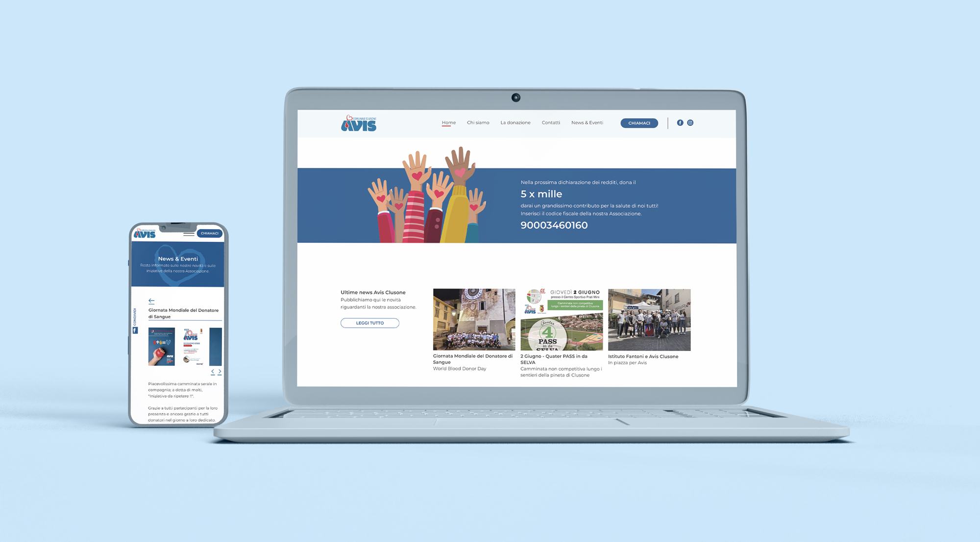 Avis Clusone - Sito web