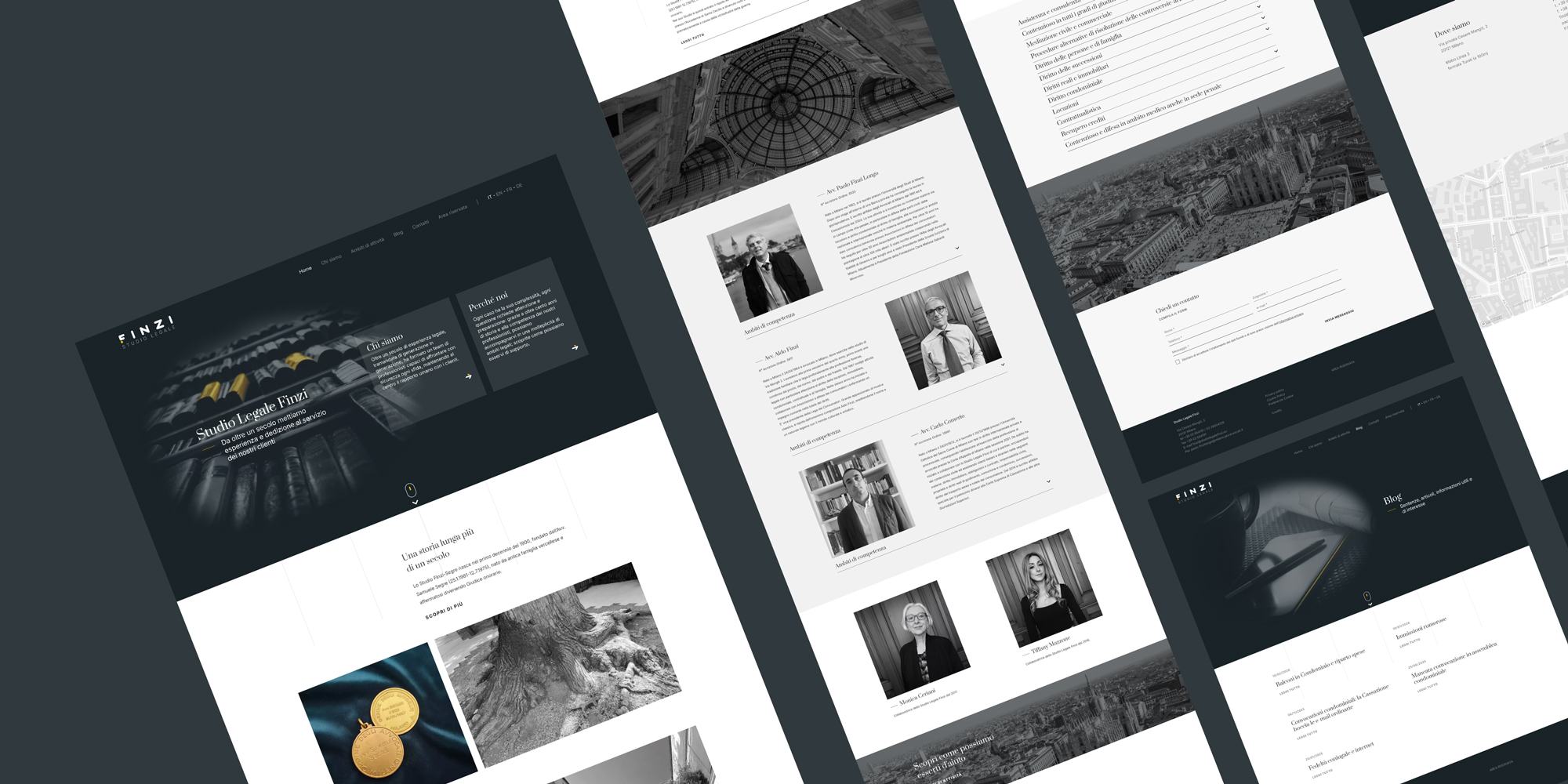 Studio Legale Finzi - website