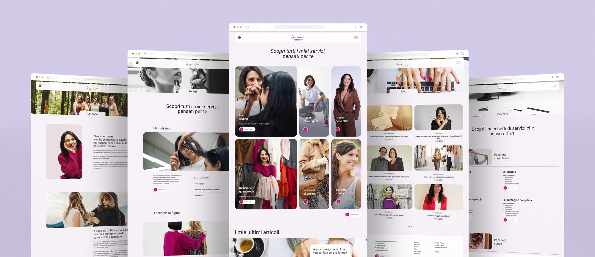 Laura Milesi - website