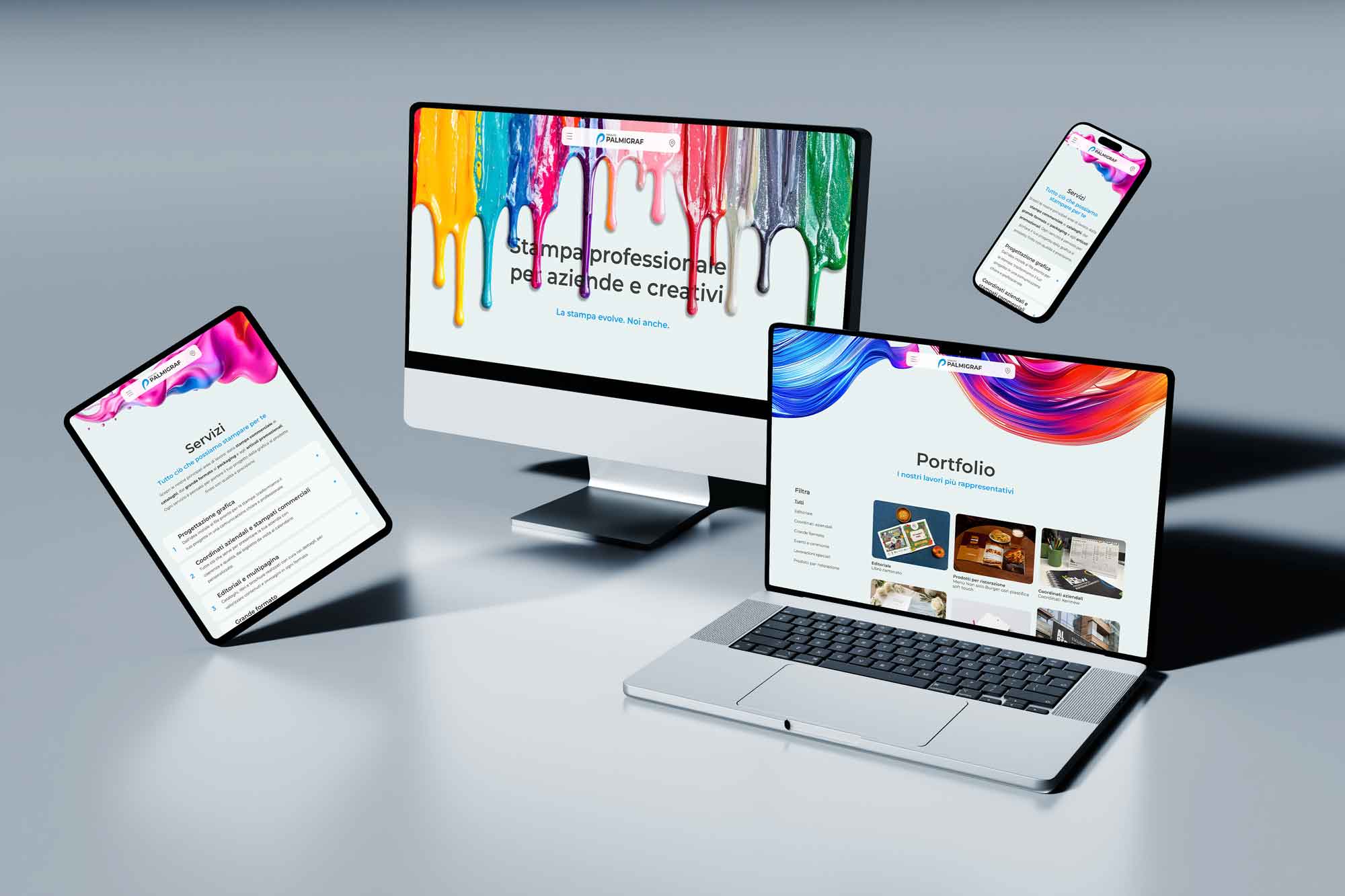 Palmigraf - nuovo sito web