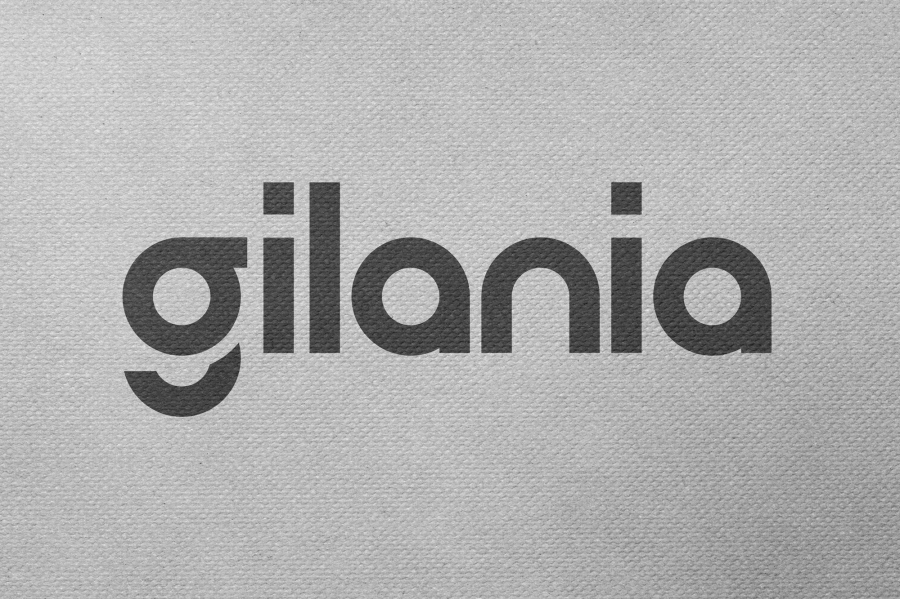 Gilania - logo restyling