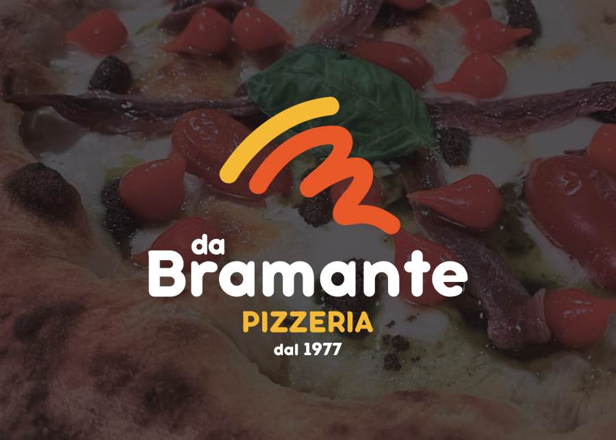 Da Bramante Pizzeria - restyling logo