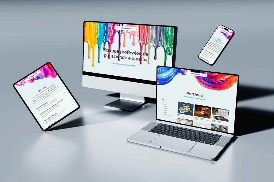 Palmigraf - nuovo sito web