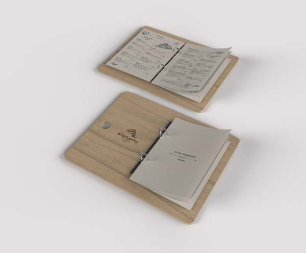 Da Bramante pizzeria - graphics