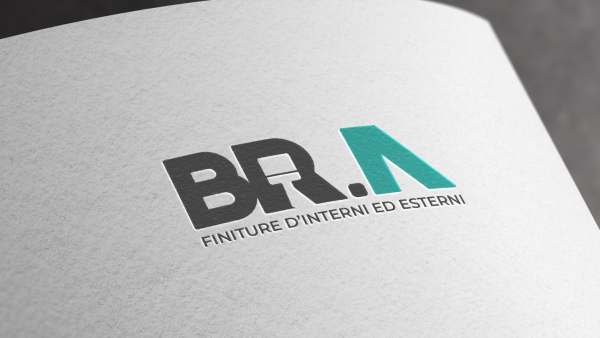 BRA.A Tinteggiature - Logo design